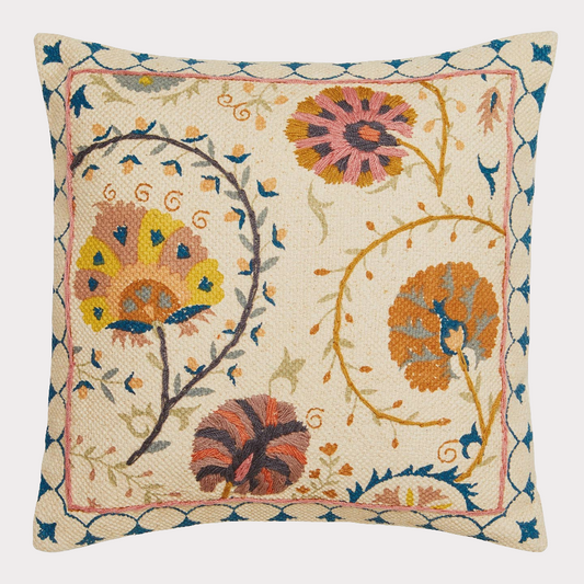 Yasamin Embroidered Cushion
